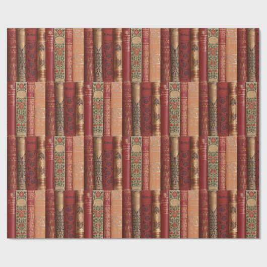 Schöne Buchstäbchen Geschenkpapier (Flach)