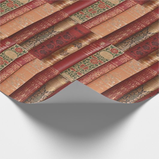 Schöne Buchstäbchen Geschenkpapier (Ecke)