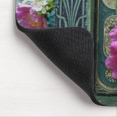 Schöne Buchstäbchen (grün) Mousepad (Ecke)