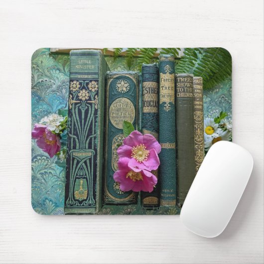 Schöne Buchstäbchen (grün) Mousepad (Mit Mouse)