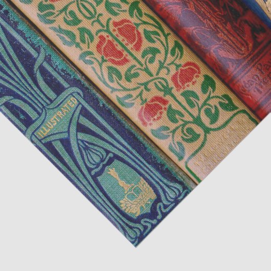 Schöne Buchstäbchen (Paris) Decoupage Seidenpapier (Detail)