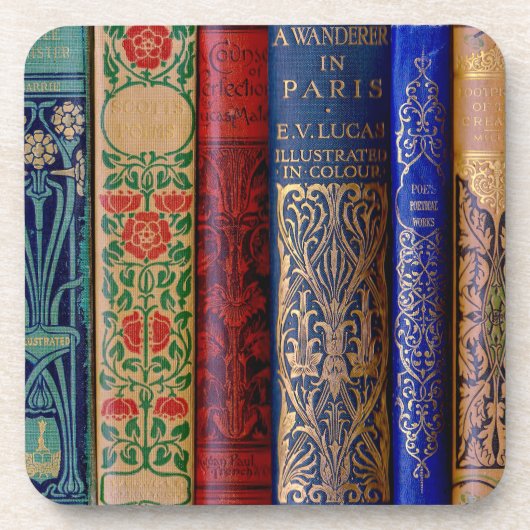 Schöne Buchstäbchen (Paris) Getränkeuntersetzer (Vorderseite)