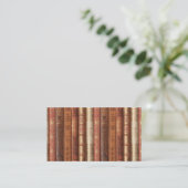 Schöne Buchstäbchen-Visitenkarte Visitenkarte (Stehend Vorderseite)