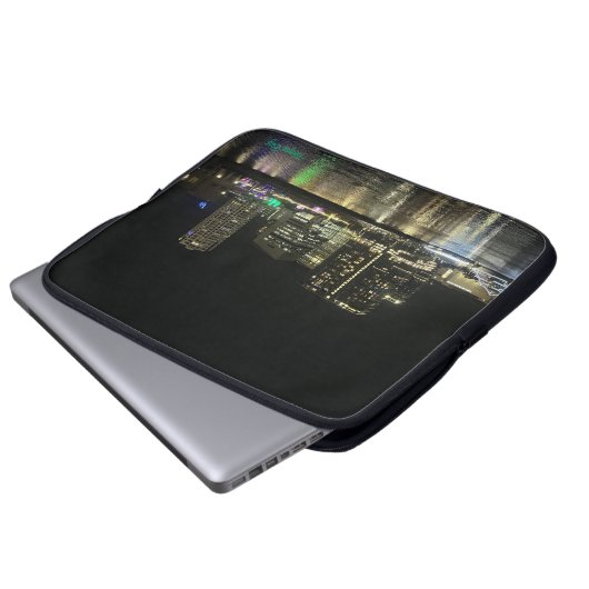 Schöne Bucht, Laptopschutzhülle (Vorne Knopf)