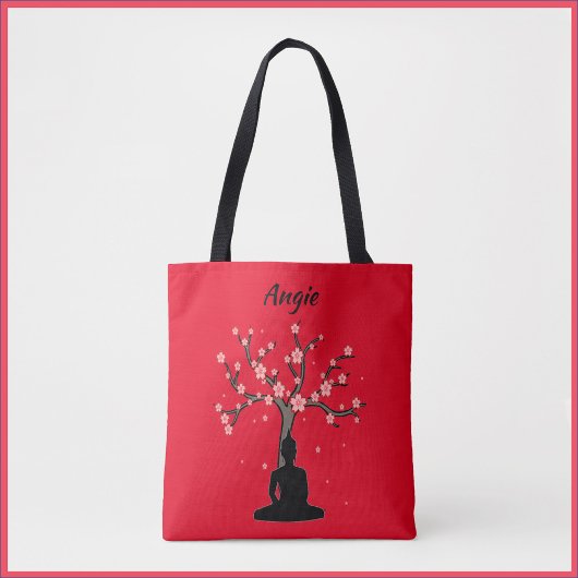 Schöne Buddha-Meditation Tasche
