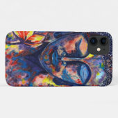 Schöne Buddha Original Abstrakte Kunstwerke Case-Mate iPhone Hülle (Rückseite (Horizontal))