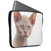 SCHÖNE BUFF-FARBE REX CAT-FELD LAPTOPSCHUTZHÜLLE (Vorne Rechts)