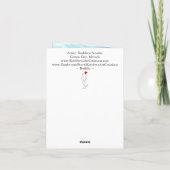 Schöne Buffalo American Bison Greeting Card Karte (Rückseite)