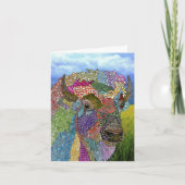Schöne Buffalo American Bison Greeting Card Karte (Vorderseite)