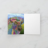 Schöne Buffalo American Bison Greeting Card Karte (Innenseite)