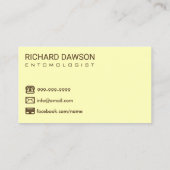 Schöne Bugs | Insekten | Monogramm | Entomologe Visitenkarte (Rückseite)