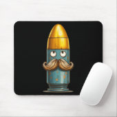 Schöne Bullet-Suche für Munition und Pistole Mousepad (Mit Mouse)