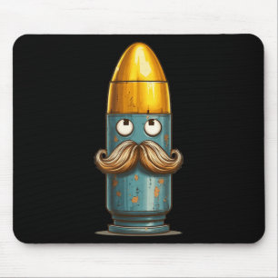 Schöne Bullet-Suche für Munition und Pistole Mousepad