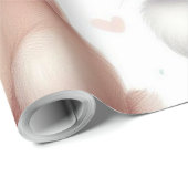 Schöne Bunnies und Ostereier Geschenkpapier (Rolleneckpunkt)