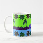 Schöne bunt Eat Liebe Spieltext Blumenstrauß Pop Kaffeetasse (Links)