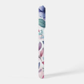 Schöne bunte Blumen nahtloses Muster iPhone Hülle (Rechte Seite)