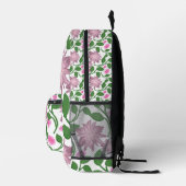 Schöne Bunte Blumige Muster Bedruckter Rucksack (Rechts)
