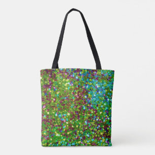 Schöne Bunte Glitzer Tasche