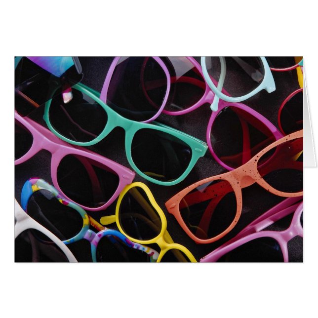 Schöne bunte Sonnenbrille (Vorderseite (Horizontal))