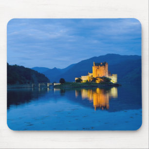 Schöne Burg Eileen Donan im Western Dornie Mousepad