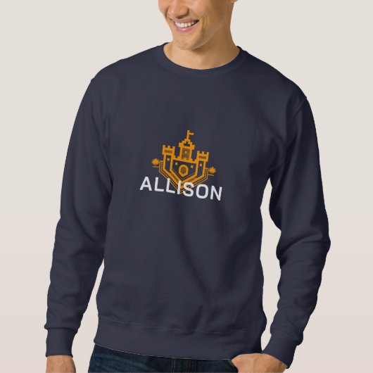schöne Burg Sweatshirt (Vorderseite)