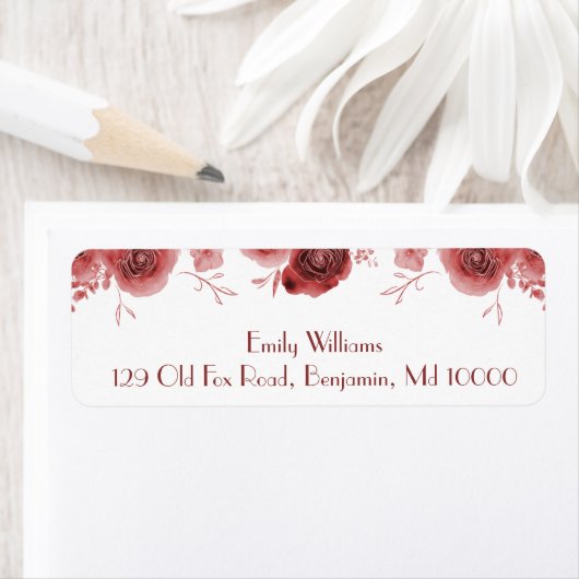 Schöne Burgund-Blume (Insitu)