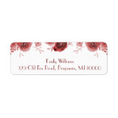 Schöne Burgund-Blume (Vorne)