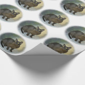 Schöne Burmesin Geschenkpapier (Ecke)