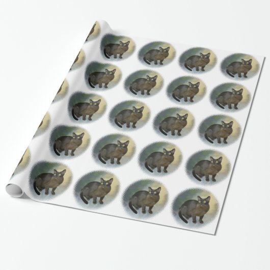 Schöne Burmesin Geschenkpapier (Ungerollt)