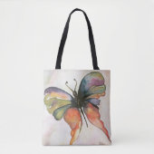 Schöne Butterfly All-Over-Print Schulter-Tasche Tasche (Vorderseite)