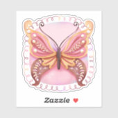 Schöne Butterfly Aufkleber (Blatt)