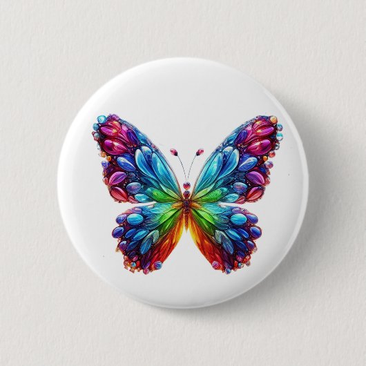 Schöne Butterfly Button (Vorderseite)