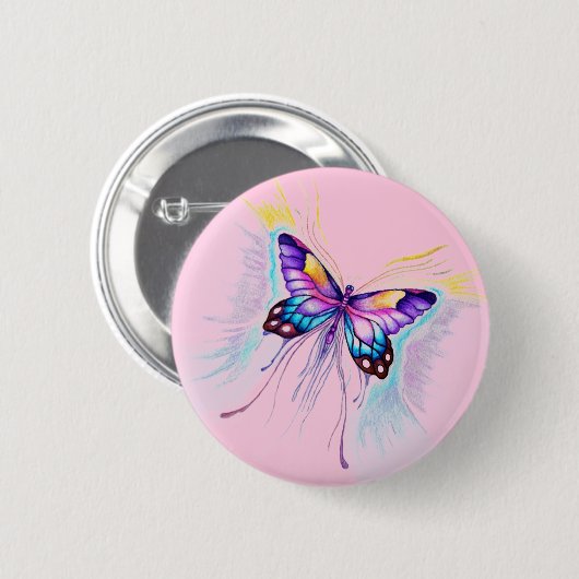 Schöne Butterfly Button (Vorne & Hinten)
