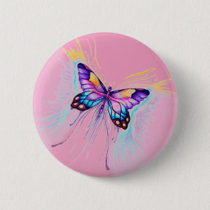 Schöne Butterfly Button