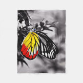 Schöne Butterfly Fleecedecke (Vorderseite)