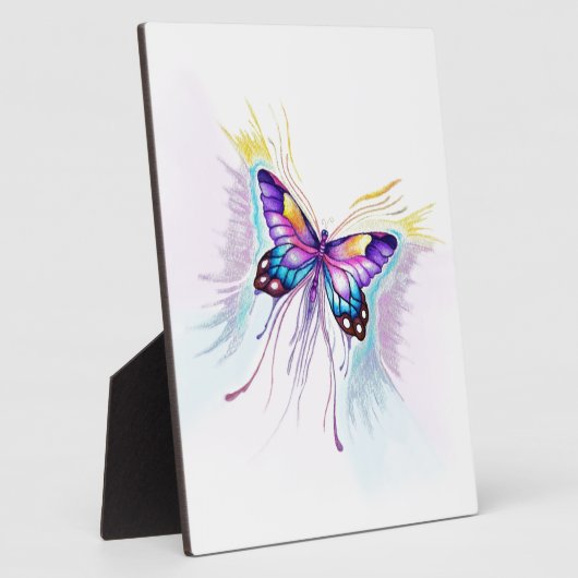 Schöne Butterfly Fotoplatte (Seite)