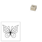 Schöne Butterfly Gummistempel (Stempel)