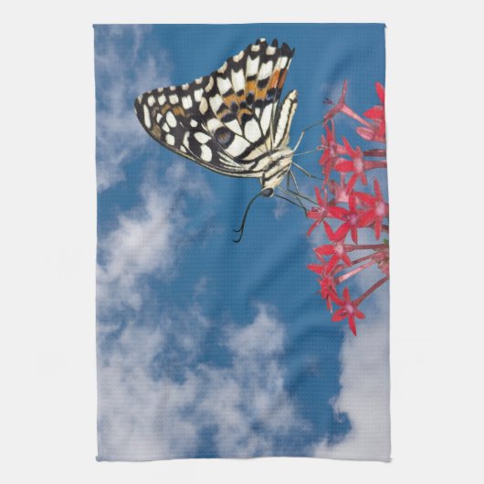 Schöne Butterfly Handtuch (Vertikal)