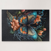 Schöne Butterfly-Illustration Puzzle (Horizontal)