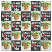 SCHÖNE BUTTERFLY JESUS LIEBEN ICH CHRISTLICH STOFF (Nahaufnahme)