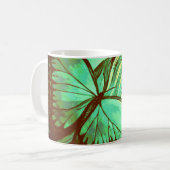 Schöne Butterfly Kaffeetasse (Vorderseite Links)