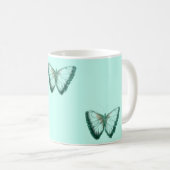 Schöne Butterfly Kaffeetasse (VorderseiteRechts)