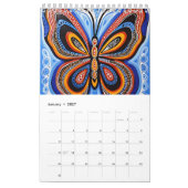 Schöne Butterfly Kalender (Jan 2027)