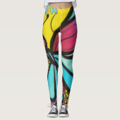 Schöne Butterfly Leggings (Vorderseite)