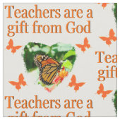 SCHÖNE BUTTERFLY LEHRER PRAYER DESIGN STOFF (Nahaufnahme)