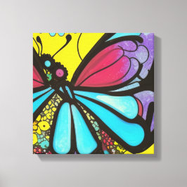 Schöne Butterfly Leinwanddruck