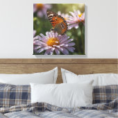 Schöne Butterfly Leinwanddruck (Insitu (Schlafzimmer))