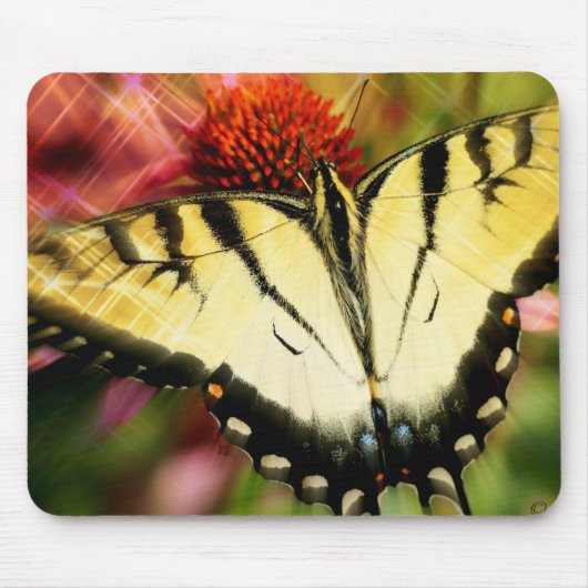 Schöne Butterfly Mouse Pad Mousepad (Vorne)