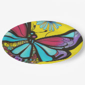 Schöne Butterfly Pappteller (Schrägansicht)