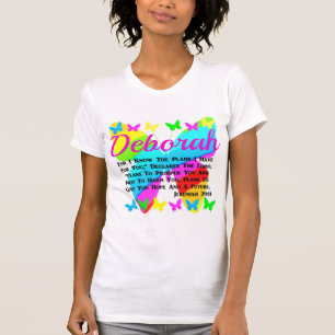 SCHÖNE BUTTERFLY PERSONALISIERT JEREMIAH 29:11 T-Shirt